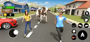 Wild Cow: City Chaos Simulator screenshot 4