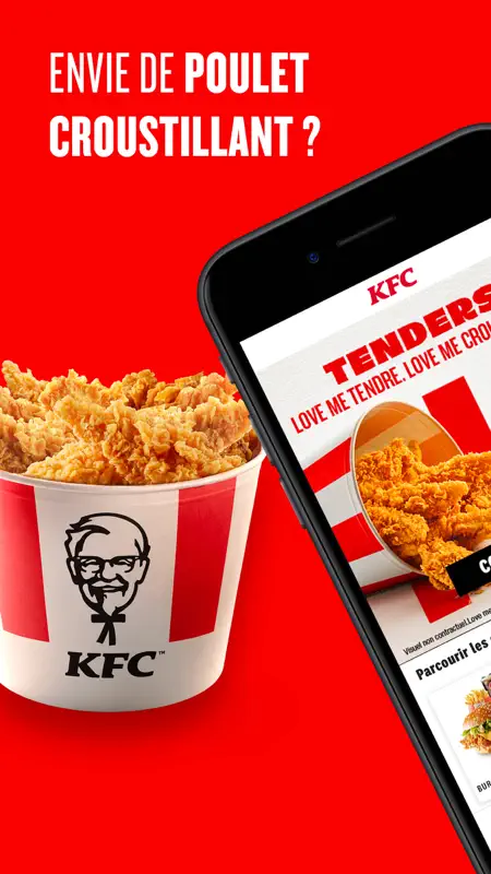 KFC France : Poulet & Burger screenshot 1 of 8
