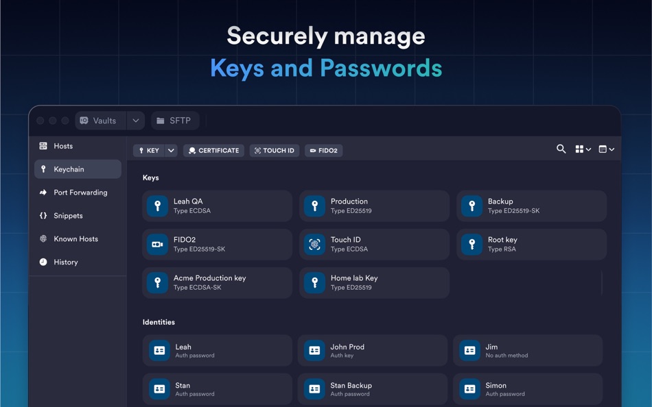 #6. Termius — Modern SSH Client (macOS) بواسطة: Termius Corporation