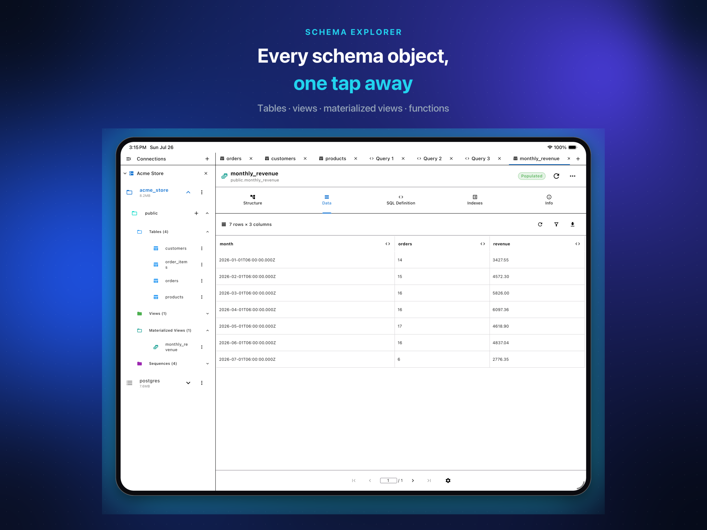 PG Orbit - Postgres Client screenshot 11
