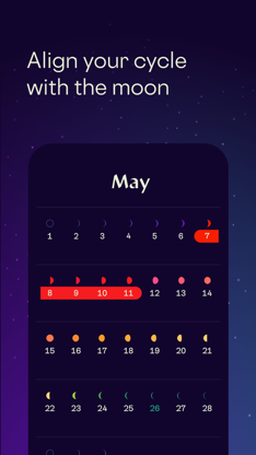 Stardust Period Tracker screenshot 6