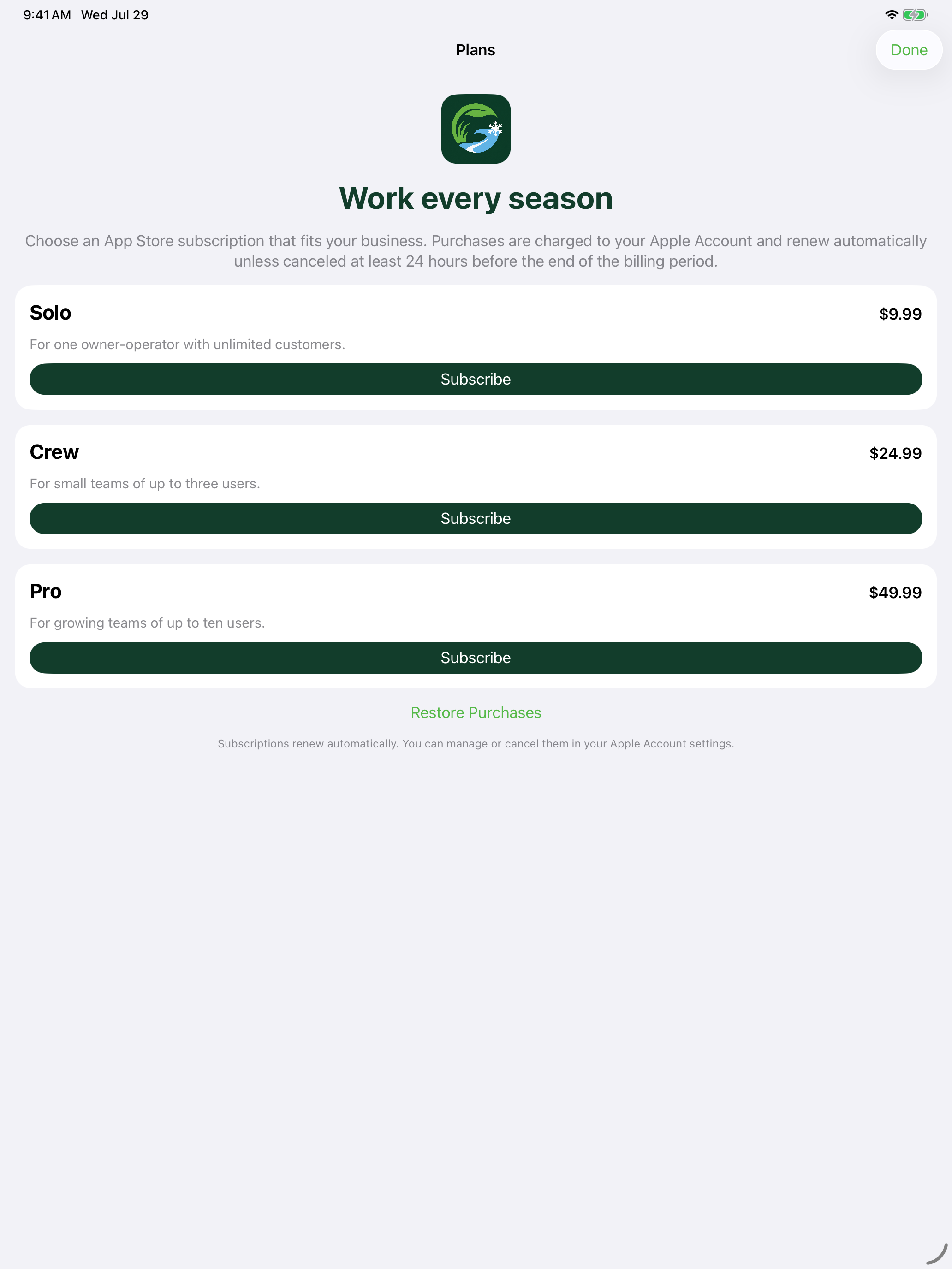 Green Pro 365 screenshot 2