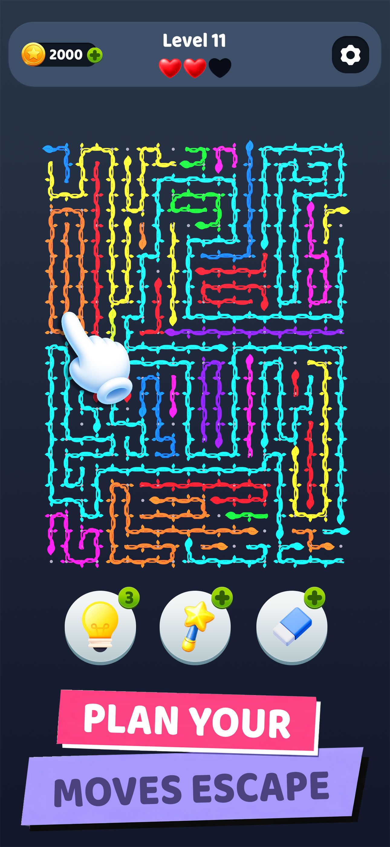 Arrow Escape Puzzle Challenge