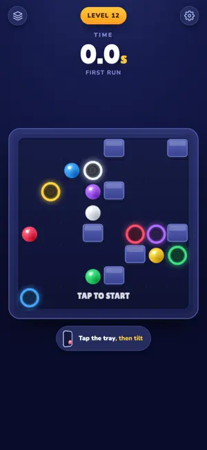 Tilt: Marble Roll Puzzle screenshot 1