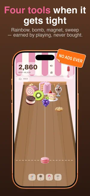 Sugar Slide: Dessert Merge screenshot 2