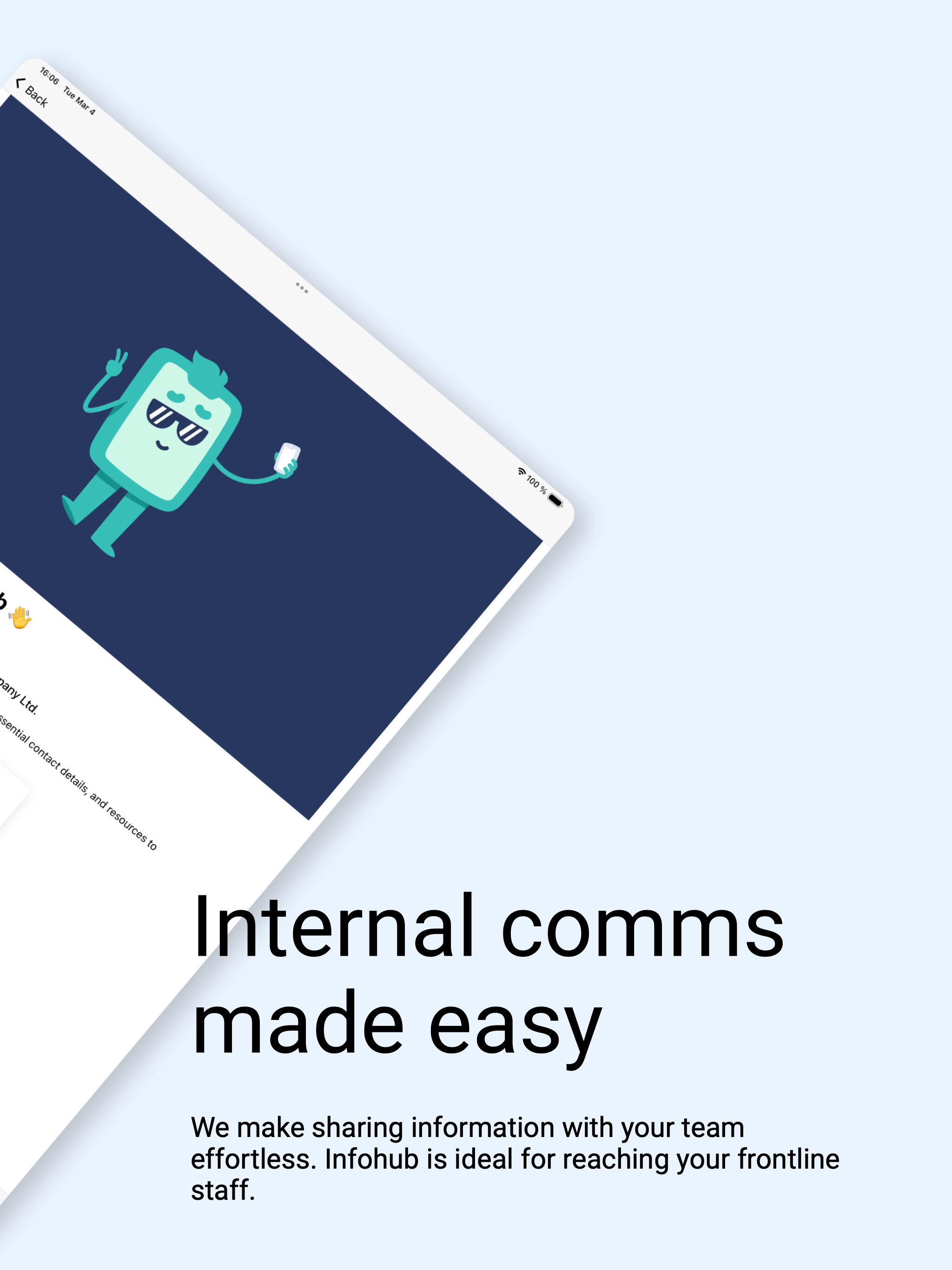 Infohub - Internal Comms