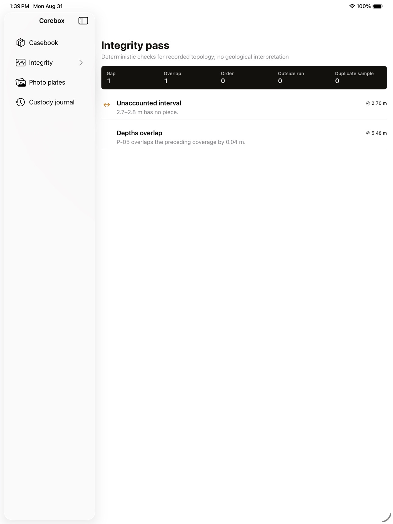 Screenshot 6 of Corebox: Geology Core