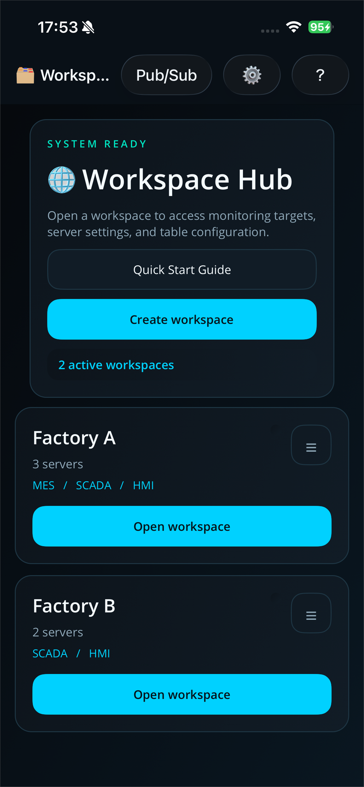 OPCUA Monitor screenshot 2