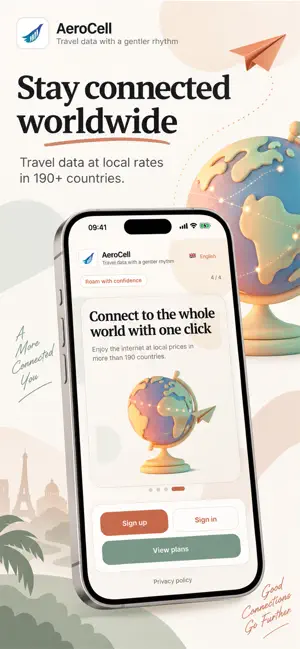 AeroCell: Affordable eSIMs screenshot 1