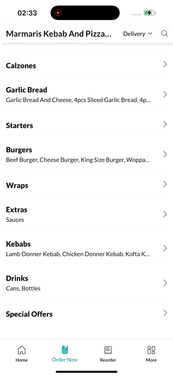 Screenshot #3 pour Marmaris Kebab & Pizza House.