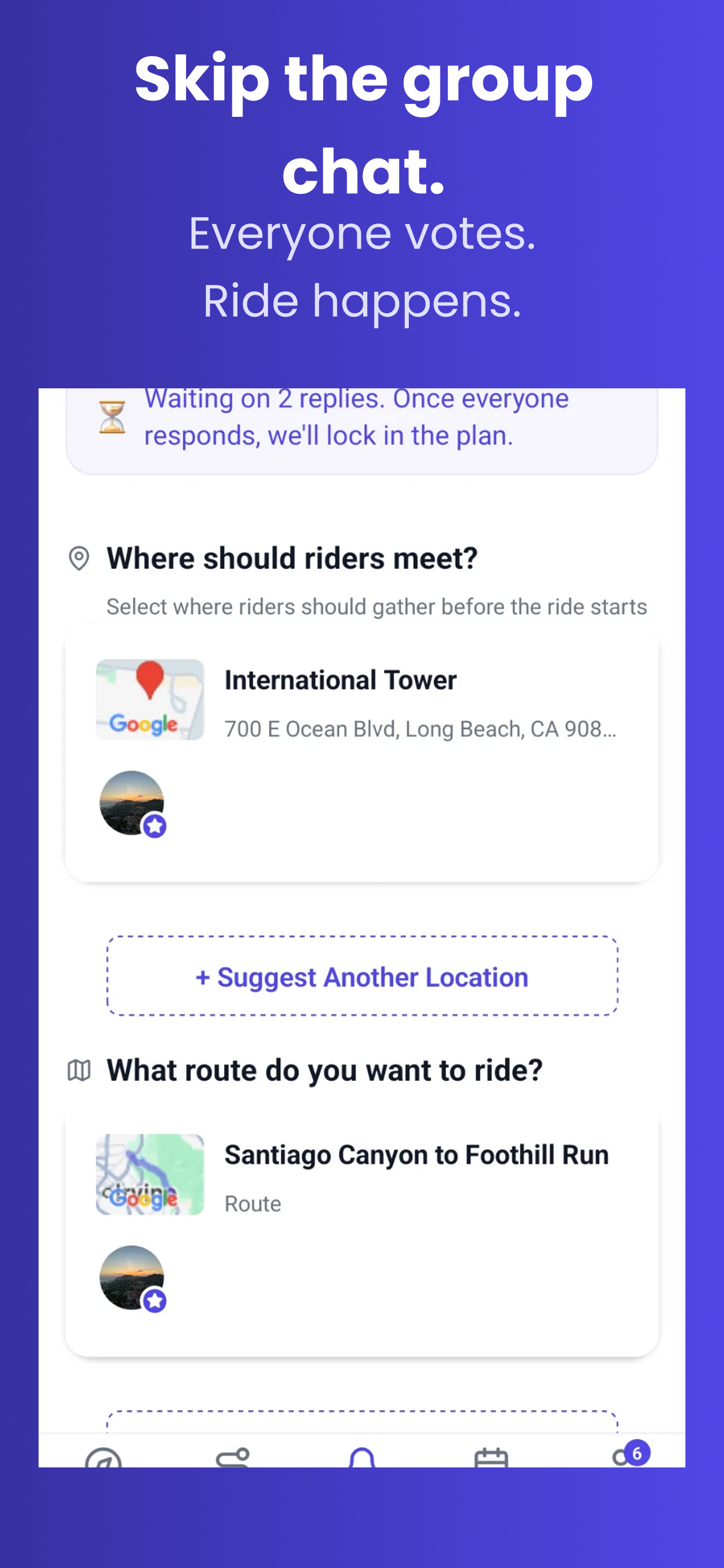 Ridrs - Motorcycle Group Rides screenshot 6