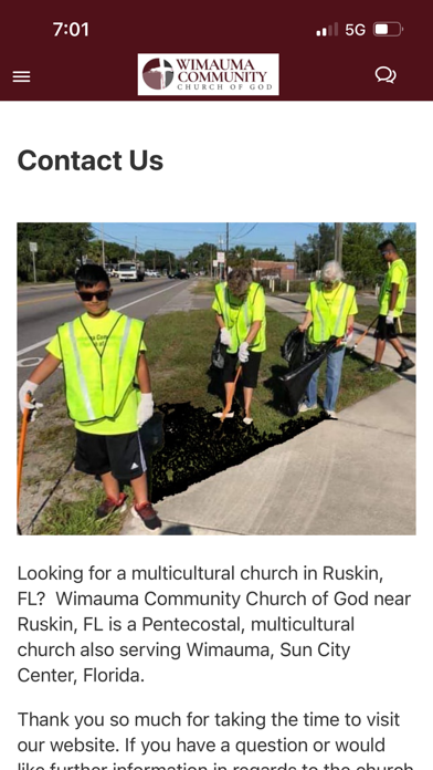 Screenshot 4 of Wimauma Community Church App