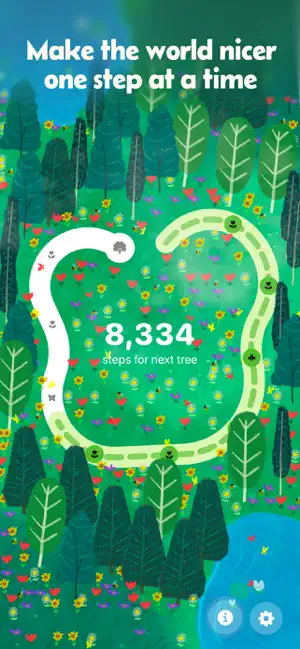 Plant The World: Step Tracker screenshot 1