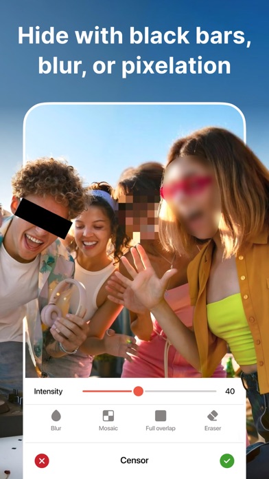 Censor: Face Blur & Pixelate Screenshot