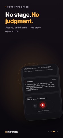 Impromptu: Speaking Practice Screenshot 4 of 6