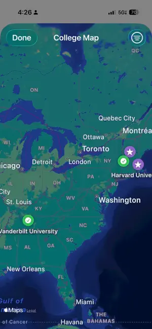 College Tour Tracker screenshot 4