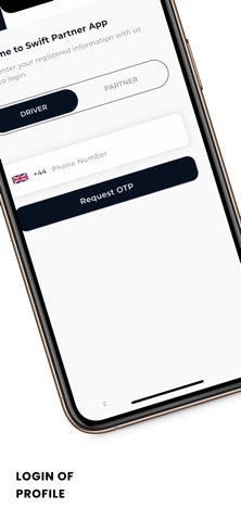 Swift Partner App screenshot