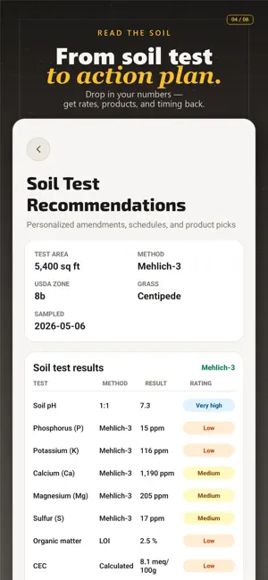 Turf/OS - Lawn Planner screenshot 4