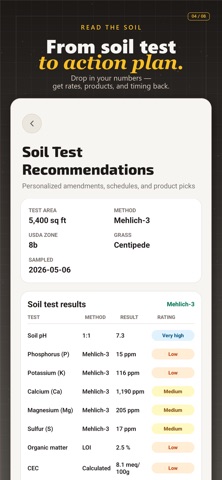 Turf/OS - Lawn Planner Screenshot 4 of 8