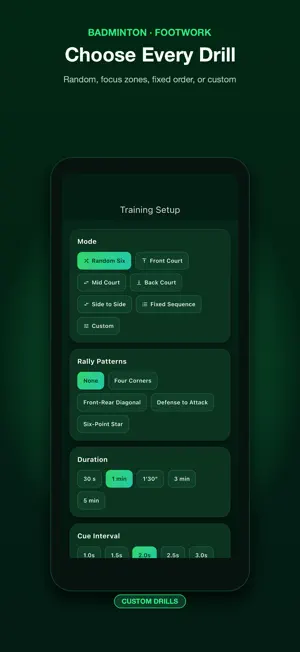 Badminton Footwork Drills screenshot 4