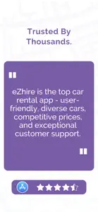 eZhire Car Rental | No Deposit screenshot #6 for iPhone