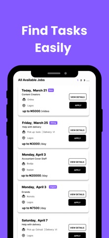 Zidepeople: Quick Tasks & Jobs screenshot
