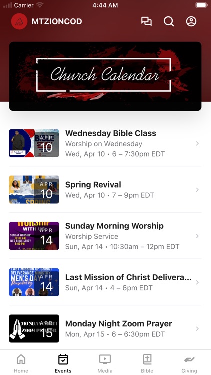 Mt. Zion Church of Deliverance