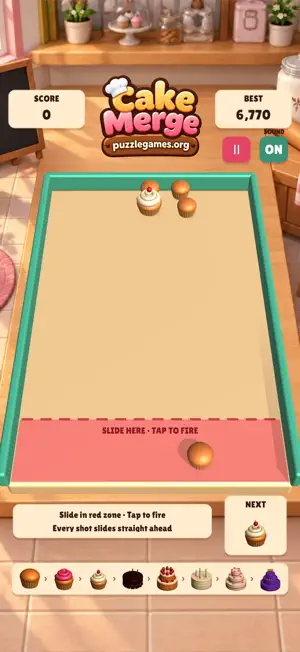 Cake Merge: PuzzleGames screenshot 1