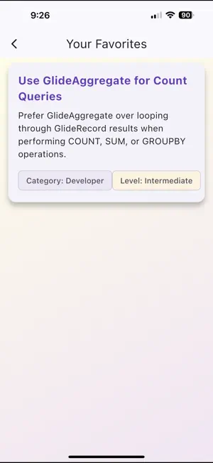 ServiceNow Daily Tips screenshot 3
