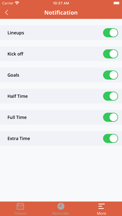 Soccer Reminder & Countdown Screenshot