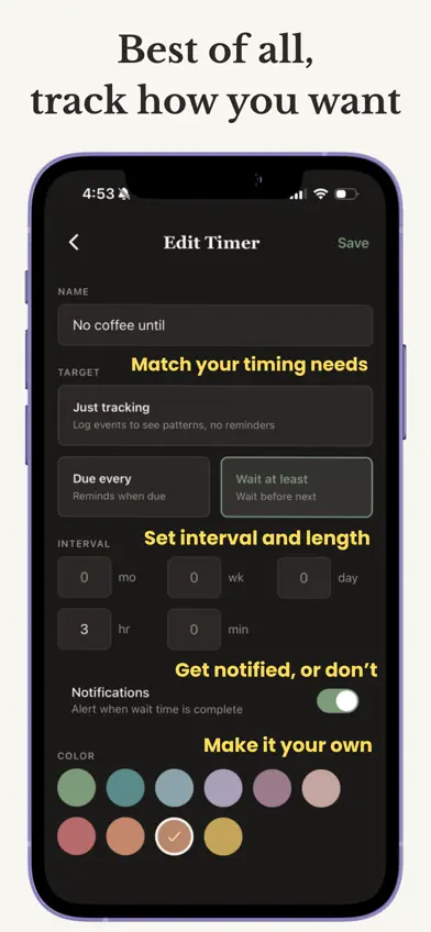 CountWhen Help Remembering screenshot 5