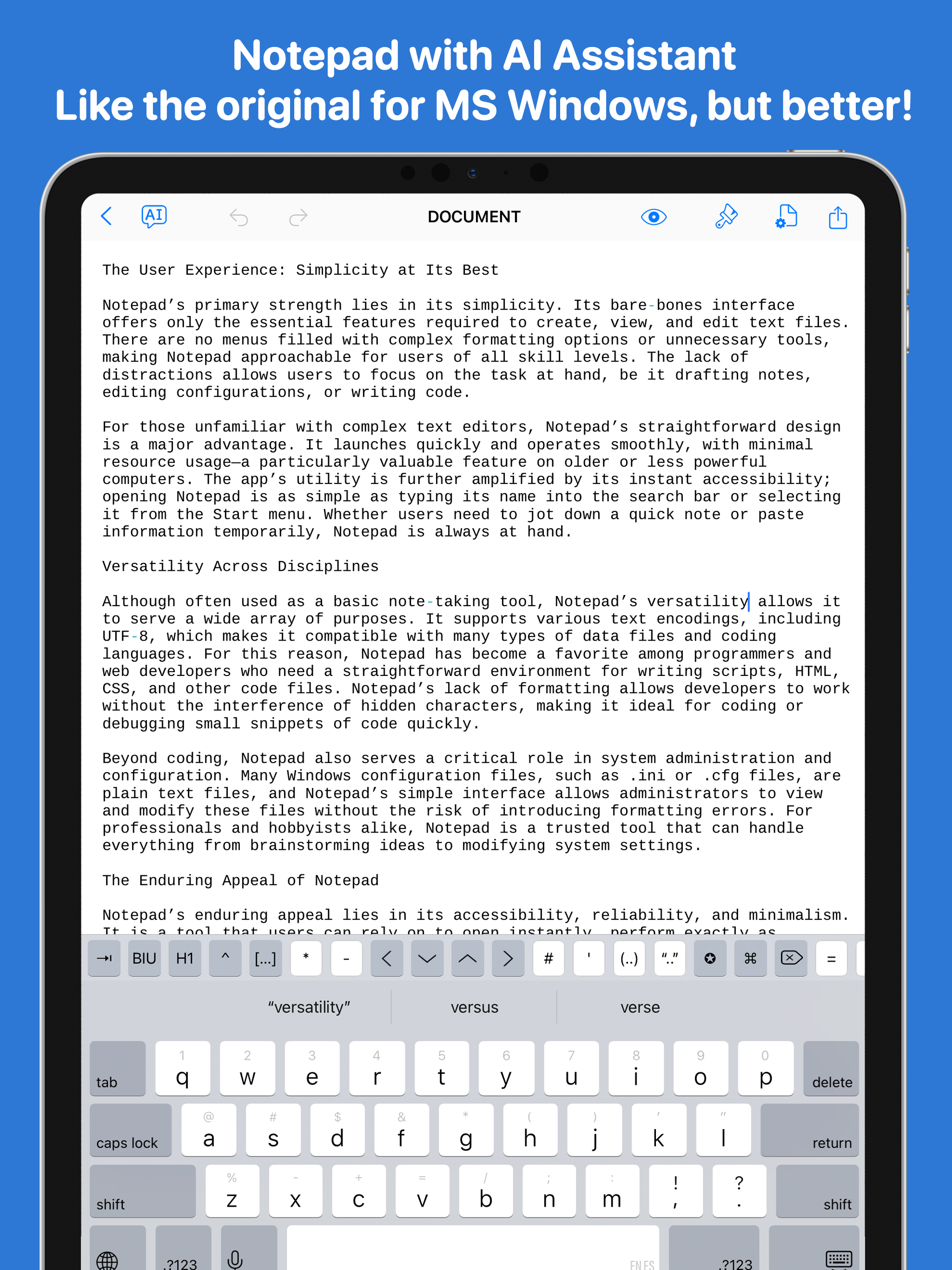TXT Editor - Notepad screenshot 4