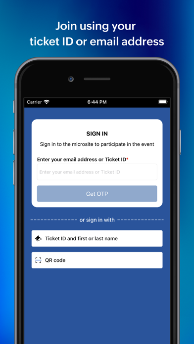 App screenshot