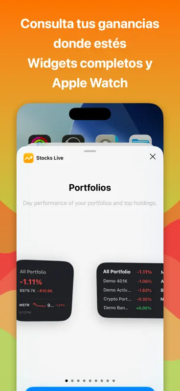 Stocks Live + Bolsa y Acciones screenshot 8 of 10