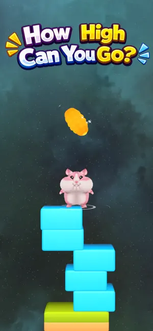 Hamster Stack Jump:Food Tower screenshot 4