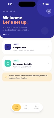 CampusDot iPhone screenshot