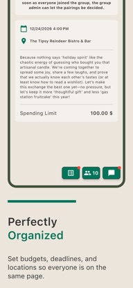 Secret Santa Helper App screenshot 3