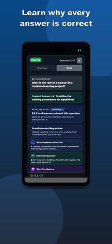 AI-901 Practice Test iPhone screenshot