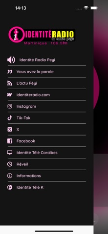 Identité-Radio Péyi screenshot