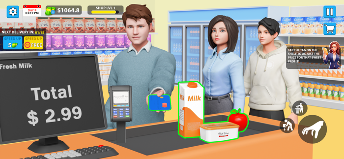 Supermarket Store Simulator 3D