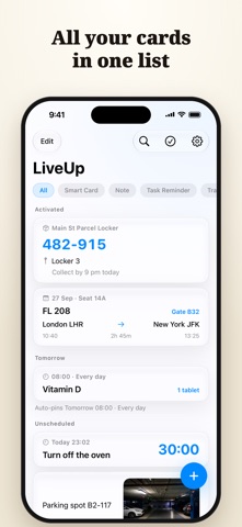 LiveUp - Lock Screen Reminders Screenshot 2 of 6