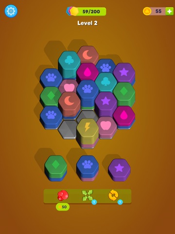 Hexa Sort: Mind Match Puzzle iPad screenshot