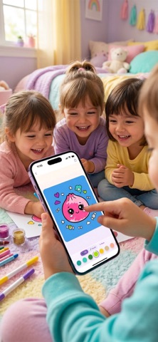 Glitter Dumpling Squishy Party Screenshot 1 of 5
