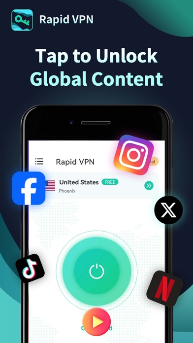 Rapid VPN - Safe Secure Proxy Screenshot