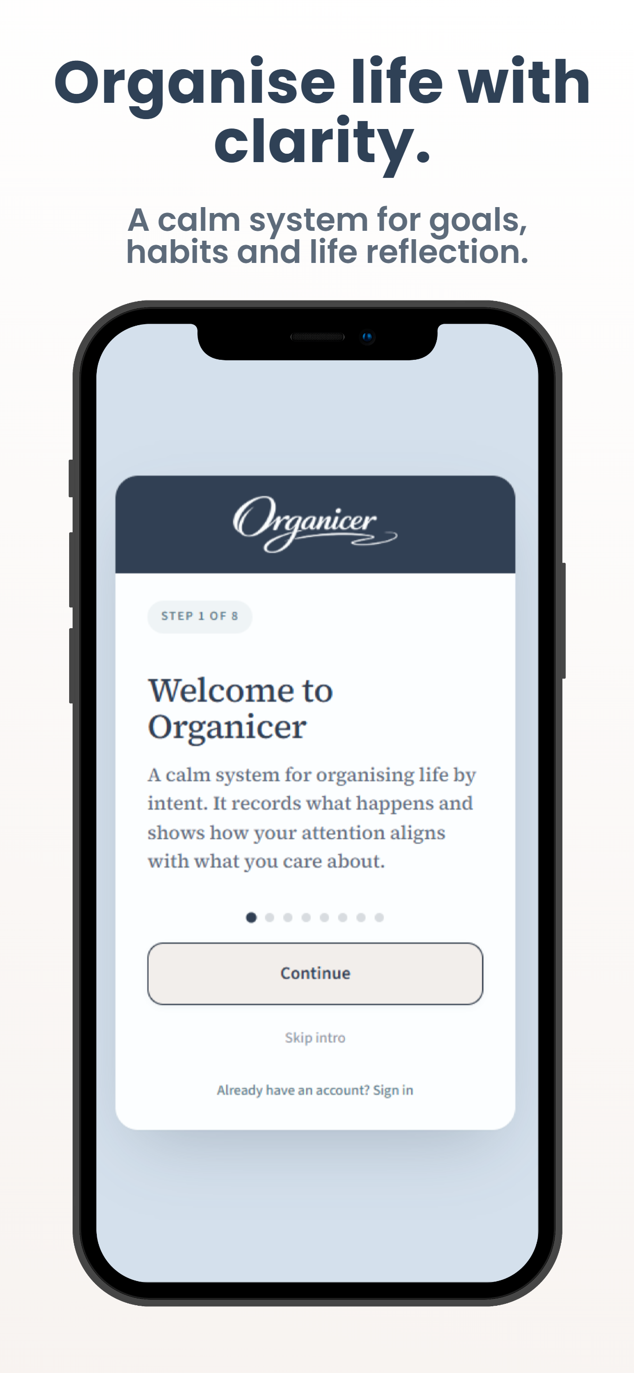Organicer screenshot 5