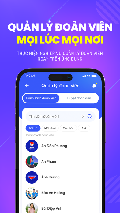Thanh niên Việt Nam Screenshot