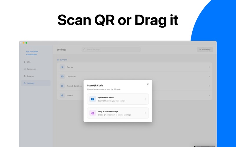 App For Google Authentication iPhone screenshot