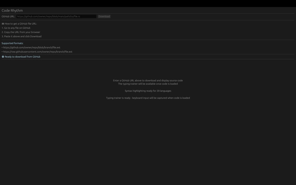 #1. Code Rhythm (macOS) By: Stefan Viol