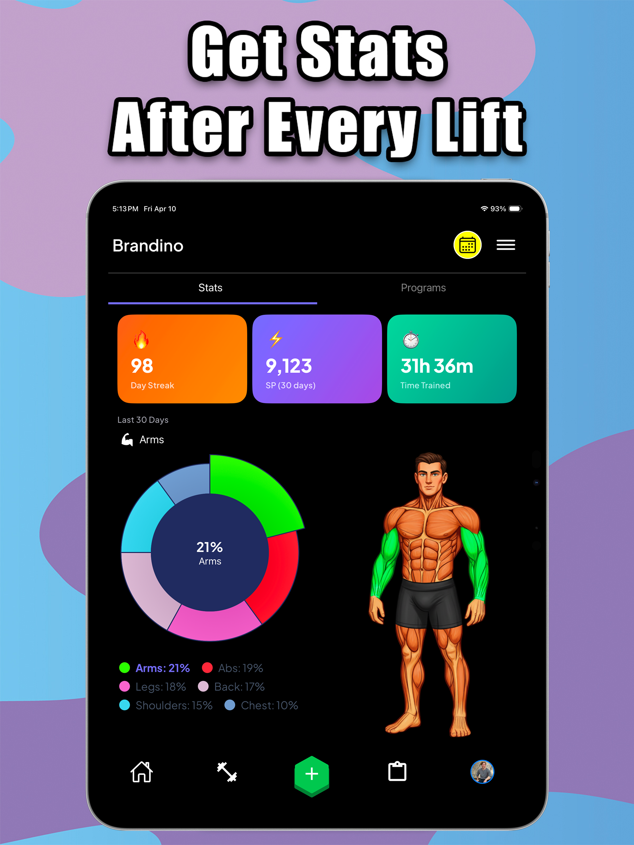GymSplat: Workout Tracker screenshot 9
