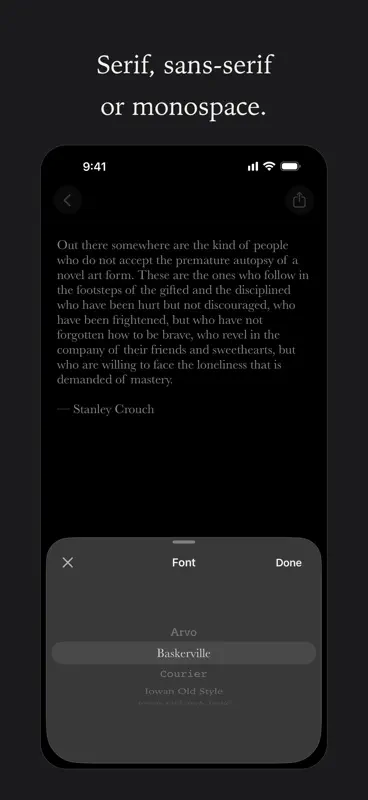 Textile: minimal notes screenshot 7 of 8